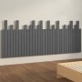 Gray pine solid wood wall bed headboard 204x3x80 cm by vidaXL, Headboards and footboards - Ref: Foro24-824780, Price: 117,99 ...