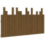 Solid pine wood wall bed headboard honey brown 146.5x3x80cm by vidaXL, Headboards and footboards - Ref: Foro24-824796, Price:...