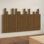 Solid pine wood wall bed headboard honey brown 146.5x3x80cm by vidaXL, Headboards and footboards - Ref: Foro24-824796, Price:...