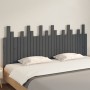 Gray pine solid wood wall bed headboard 185x3x80 cm by vidaXL, Headboards and footboards - Ref: Foro24-824815, Price: 113,99 ...