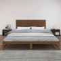 Solid pine wood bed headboard honey brown 204x3x60 cm by vidaXL, Headboards and footboards - Ref: Foro24-824831, Price: 106,2...