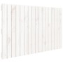 Solid white pine wood wall bed headboard 108x3x60 cm by vidaXL, Headboards and footboards - Ref: Foro24-824824, Price: 74,22 ...