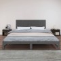 Gray pine solid wood wall bed headboard 204x3x60 cm by vidaXL, Headboards and footboards - Ref: Foro24-824830, Price: 93,99 €...