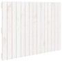 Solid white pine wood wall bed headboard 95.5x3x60 cm by vidaXL, Headboards and footboards - Ref: Foro24-824834, Price: 60,72...