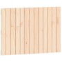 Solid pine wood wall bed headboard 82.5x3x60 cm by vidaXL, Headboards and footboards - Ref: Foro24-824853, Price: 52,45 €, Di...