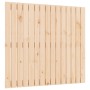 Cabecero de cama de pared madera maciza de pino 95,5x3x90 cm de vidaXL, Cabeceros y pies de cama - Ref: Foro24-824883, Precio...