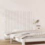 Solid white pine wood wall bed headboard 127.5x3x90 cm by vidaXL, Headboards and footboards - Ref: Foro24-824889, Price: 61,7...