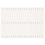 Solid white pine wood wall bed headboard 127.5x3x90 cm by vidaXL, Headboards and footboards - Ref: Foro24-824889, Price: 61,7...