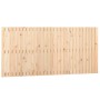 Cabecero de cama de pared madera maciza de pino 185x3x90 cm de vidaXL, Cabeceros y pies de cama - Ref: Foro24-824913, Precio:...