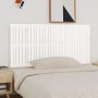 Solid white pine wood wall bed headboard 185x3x90 cm by vidaXL, Headboards and footboards - Ref: Foro24-824914, Price: 142,99...