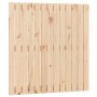 Cabecero de cama de pared madera maciza de pino 82,5x3x90 cm de vidaXL, Cabeceros y pies de cama - Ref: Foro24-824903, Precio...