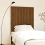 Solid pine wood wall bed headboard honey brown 95.5x3x110cm by vidaXL, Headboards and footboards - Ref: Foro24-824936, Price:...