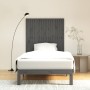 Gray pine solid wood wall bed headboard 108x3x110 cm by vidaXL, Headboards and footboards - Ref: Foro24-824925, Price: 59,54 ...