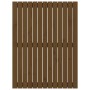 Solid pine wood wall bed headboard honey brown 82.5x3x110cm by vidaXL, Headboards and footboards - Ref: Foro24-824956, Price:...