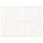 Solid white pine wood wall bed headboard 146.5x3x110 cm by vidaXL, Headboards and footboards - Ref: Foro24-824944, Price: 103...