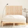 Solid pine wood wall bed headboard 146.5x3x110 cm by vidaXL, Headboards and footboards - Ref: Foro24-824943, Price: 91,84 €, ...