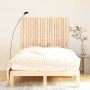 Solid pine wood wall bed headboard 127.5x3x110 cm by vidaXL, Headboards and footboards - Ref: Foro24-824938, Price: 79,99 €, ...