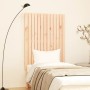 Solid pine wood wall bed headboard 82.5x3x110 cm by vidaXL, Headboards and footboards - Ref: Foro24-824953, Price: 69,99 €, D...