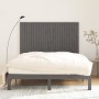 Gray pine solid wood wall bed headboard 159.5x3x110cm by vidaXL, Headboards and footboards - Ref: Foro24-824950, Price: 137,7...