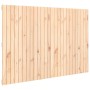 Cabecero de cama de pared madera maciza de pino 166x3x110 cm de vidaXL, Cabeceros y pies de cama - Ref: Foro24-824958, Precio...