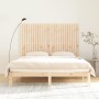 Solid pine wood wall bed headboard 166x3x110 cm by vidaXL, Headboards and footboards - Ref: Foro24-824958, Price: 113,99 €, D...