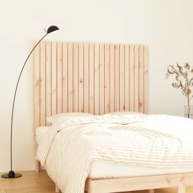 Solid pine wood wall bed headboard 140x3x110 cm by vidaXL, Headboards and footboards - Ref: Foro24-824968, Price: 111,99 €, D...