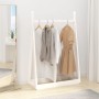 Solid white pine wood coat rack 100x45x150 cm by vidaXL, Hat and coat racks - Ref: Foro24-824984, Price: 70,14 €, Discount: %