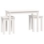 Stackable tables 3 pieces solid white pine wood by vidaXL, Side tables - Ref: Foro24-824979, Price: 79,64 €, Discount: %