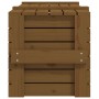 Caja almacenaje madera maciza pino marrón miel 91x40,5x42 cm de vidaXL, Cestas para almacenaje - Ref: Foro24-825001, Precio: ...