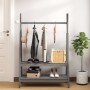 Solid gray pine wood coat rack 100x45.5x150 cm by vidaXL, Hat and coat racks - Ref: Foro24-824990, Price: 123,48 €, Discount: %