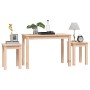 Stackable tables 3 units solid pine wood by vidaXL, Side tables - Ref: Foro24-824978, Price: 66,86 €, Discount: %