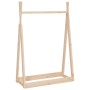 Solid pine wood coat rack 100x45x150 cm by vidaXL, Hat and coat racks - Ref: Foro24-824983, Price: 65,21 €, Discount: %