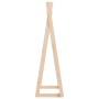 Solid pine wood coat rack 100x45x150 cm by vidaXL, Hat and coat racks - Ref: Foro24-824983, Price: 65,21 €, Discount: %