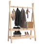 Solid pine wood coat rack 100x45.5x150 cm by vidaXL, Hat and coat racks - Ref: Foro24-824988, Price: 94,16 €, Discount: %