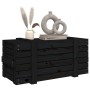 Caja de almacenaje madera maciza de pino negro 91x40,5x42 cm de vidaXL, Cestas para almacenaje - Ref: Foro24-825002, Precio: ...