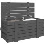 Solid pine wood storage box in gray, 91x40.5x42 cm by vidaXL, Storage baskets - Ref: Foro24-825000, Price: 106,48 €, Discount: %