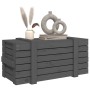 Solid pine wood storage box in gray, 91x40.5x42 cm by vidaXL, Storage baskets - Ref: Foro24-825000, Price: 106,48 €, Discount: %