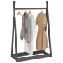 Solid gray pine wood coat rack 100x45x150 cm by vidaXL, Hat and coat racks - Ref: Foro24-824985, Price: 71,86 €, Discount: %