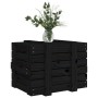 Solid black pine wood storage box 58x40.5x42 cm by vidaXL, Storage baskets - Ref: Foro24-824997, Price: 62,01 €, Discount: %