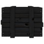 Solid black pine wood storage box 58x40.5x42 cm by vidaXL, Storage baskets - Ref: Foro24-824997, Price: 62,01 €, Discount: %