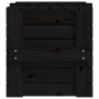 Aufbewahrungsbox aus massivem Kiefernholz schwarz 58x40,5x42 cm von vidaXL, Aufbewahrungskörbe - Ref: Foro24-824997, Preis: 6...