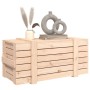 Solid pine wood storage box 91x40.5x42 cm by vidaXL, Storage baskets - Ref: Foro24-824998, Price: 88,99 €, Discount: %