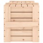 Solid pine wood storage box 91x40.5x42 cm by vidaXL, Storage baskets - Ref: Foro24-824998, Price: 88,99 €, Discount: %