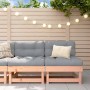 Central sofas with cushions 2 pcs solid wood Douglas fir by vidaXL, Modular outdoor sofas - Ref: Foro24-825462, Price: 162,53...