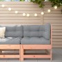 Corner sofa with solid Douglas fir wood cushions by vidaXL, Modular outdoor sofas - Ref: Foro24-825546, Price: 129,95 €, Disc...