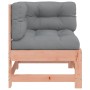 Corner sofa with solid Douglas fir wood cushions by vidaXL, Modular outdoor sofas - Ref: Foro24-825546, Price: 129,95 €, Disc...