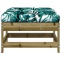 Garden stool with impregnated pine wood cushion by vidaXL, Modular outdoor sofas - Ref: Foro24-825561, Price: 79,99 €, Discou...