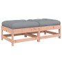 Garden stools with cushions 2 pcs Douglas fir wood by vidaXL, Modular outdoor sofas - Ref: Foro24-825588, Price: 110,73 €, Di...