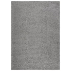 Alfombra de pelo largo gris 120x170 cm de vidaXL, Alfombras - Ref: Foro24-342132, Precio: 43,51 €, Descuento: %