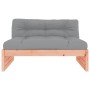 Central sofa solid Douglas fir wood 120x80 cm by vidaXL, Modular outdoor sofas - Ref: Foro24-825763, Price: 147,12 €, Discoun...